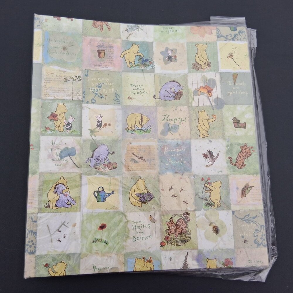 Disney Winnie-the-Pooh Patchwork Photo Album Vintage Unopened
